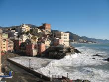 mareggiata a Boccadasse
