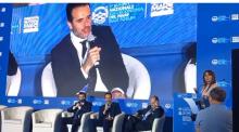 Maresca parla sul palco