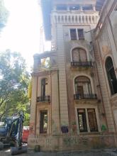 Un'ala della palazzina