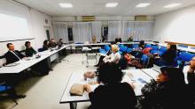 Foto del Consiglio municipale durante l'incontro di presentazione del Piano del Verde