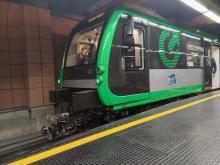 Un vagone della Metropolitana di Genova (foto di repertorio)