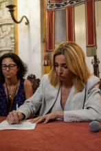 la firma del riconoscimento