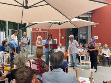 inaugurazione area esterna centro del riuso
