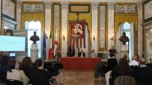 Salone di Rappresentanza di Palazzo Tursi - presentazione del censimento Istat 2025