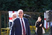 L'intervento di un commosso Giuseppe Matti Altadonna, papà di Luigi
