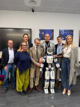 La sindaca Salis e l'assessora Bruzzone accolte all'IIT dal direttore scientifico Metta e dal management di IIT La sindaca Salis e l'assessora Bruzzone accolte all'IIT dal direttore scientifico Metta e dal management di IIT