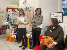 L'intervento dell'assessora Lodi durante la presentazione del Baby Kit 2026