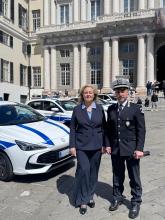 nuove auto polizia locale Viscogliosi Manzo