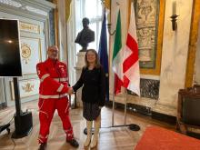bandiera croce rossa