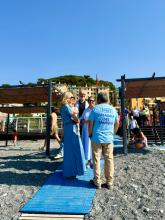 inaugurazione spiaggia bambini
