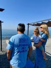 inaugurazione spiaggia bambini