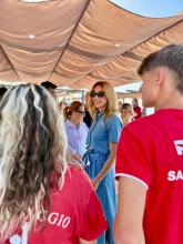 inaugurazione spiaggia bambini