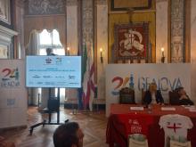Un momento della conferenza stampa