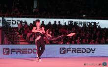 esibizione ginnastica acrobatica, foto Simone Ferraro