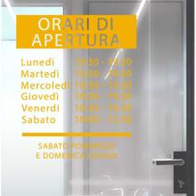vetrofania orario negozio vetrofania orario negozio