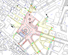 Zona di piazza De Ferrari e dintorni interessata dall'ordinanza