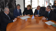 Gaggero, Modugno, Viscogliosi, Balleari , Rosso firmano