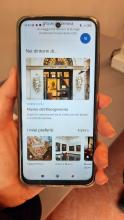 Foto App smartphone per visita intermuseale (sviluppata da ETT)