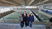  assessore municipale Pesce Maineri, vicesindaco Piciocchi, assessore Bianchi, presidente di municipio Barbazza