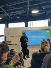 Intervento assessore Mascia durante il Workshop su Genova 2030/2050