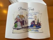 biglietto di auguri istituzionali dell'assessore Brusoni