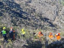Protezione civile, questa mattina esercitazione anti incendio sul monte Gazzo