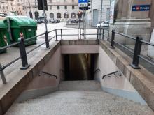 ingresso sottopasso Acquaverde post lavori