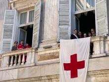 bandiera croce rossa a tursi