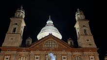 la basilica illuminata