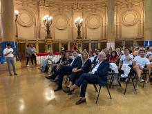 La platea della Sala delle Grida