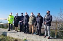 foto di gruppo al Polo di Monte Scarpino