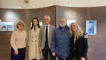 Da sx: Maria Camilla De Palma (conservatore responsabile di Castello d'Albertis Museo delle Culture del Mondo, Lorenza Rosso, Fe