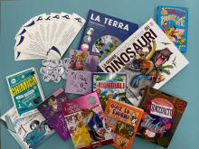 un gruyppo di libri donati a biblio faenza
