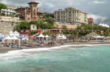 Gli equipaggi sulla spiaggia di San Nazaro