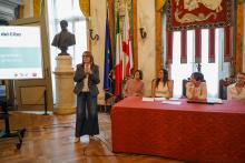 L'intervento della assessora Tiziana Beghin
