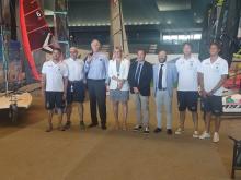 Visita Malagò - foto di gruppo