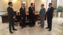 L'assessore Maresca insieme ai rappresentanti della Municipalità di Tangeri