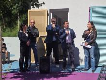 La presentazione dell'assessore Ferrante. Al suo fianco il presidente Frulio