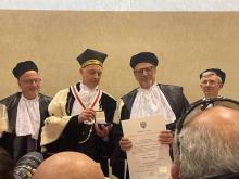 Ivano Fossati riceve la laurea