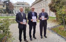 Pongilgione, Campora e Palacio Urrutia nel giardino di Palazzo Tursi