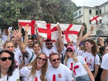 La festa dei due equipaggi genovesi, maschile e femminile