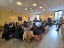 Un momento della riunione dell'Osservatorio Ambiente e Salute di oggi