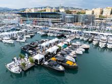 Esposizione di barche nella zona del Waterfront di Levante (foto di repertorio)