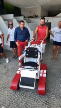 il Person al Varo per il trasporto in mare delle persone disabili