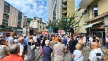 Il pubblico presente alla cerimonia