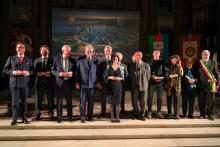 il sindaco con i nuovi 12 ambasciatori di Genova nel Mondo