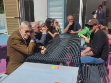 Il tavolo di coprogettazione dei nuovi spazi con la partecipazione di singoli cittadini e associazioni