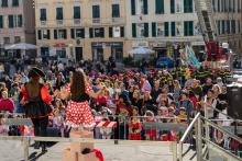 Tutti in una fiaba, lo spettacolo in piazza Matteotti