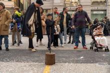 Giochi in piazza Fontane Marose