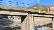 Il ponte pedonale "Castello" a Struppa